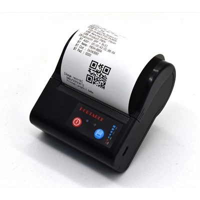 Mini bærbar 80 mm Bluetooth-skriver